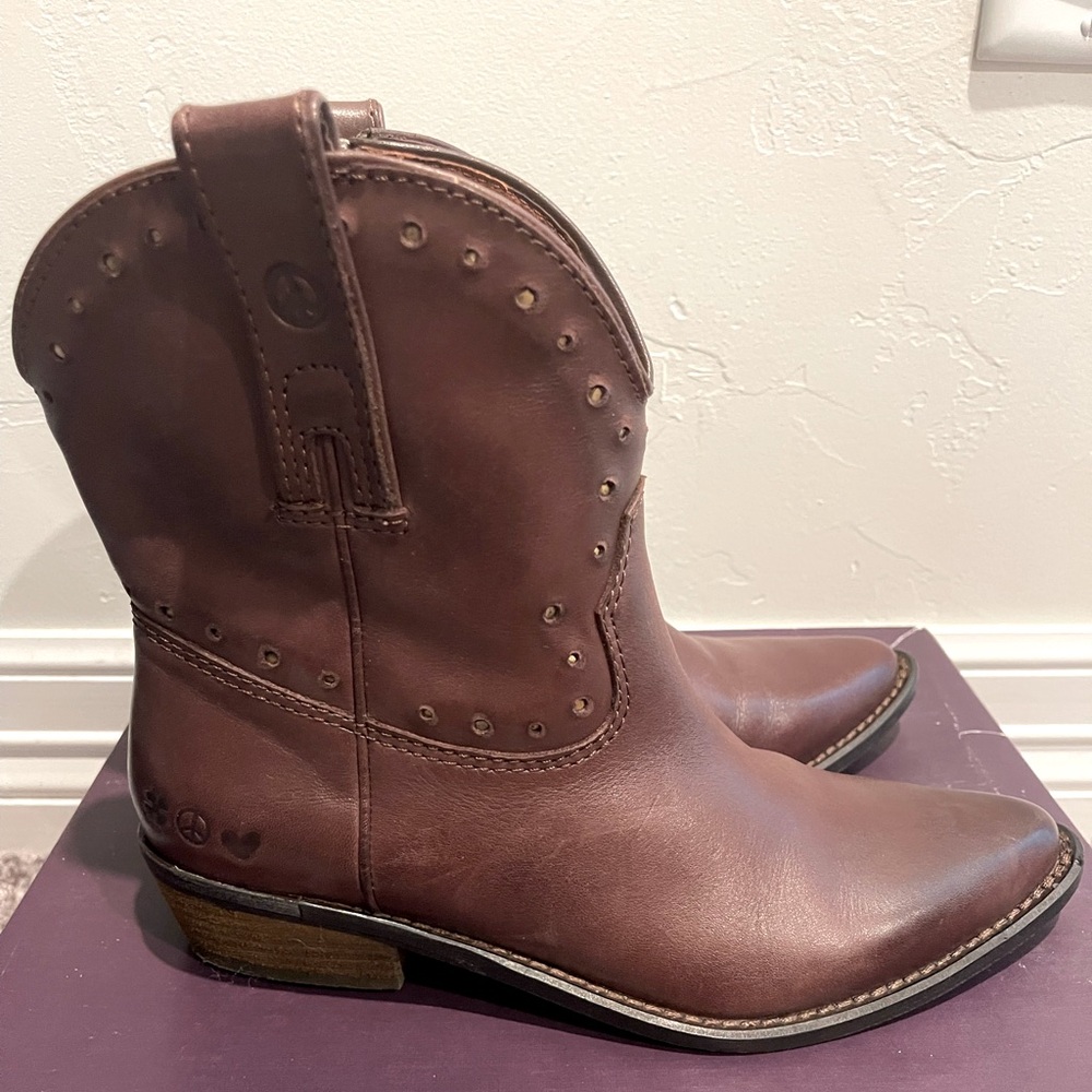 Lucky Brand Brown Ankle Boots